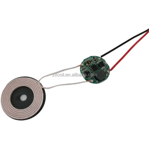 Vente en gros de mini chargeurs Qi personnalisés, ensemble de bobines pour circuit imprimé, modules émetteurs et récepteurs sans fil pour combiné téléphonique et tablette - Product Image 1