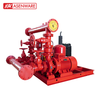 Système d'arrosage électrique/diesel/jockey Pompe à incendie avec panneau de commande