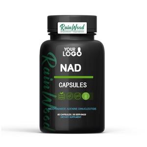 Suplemento de Nicotinamida Adenina Dinucleótido NAD de Marca Privada OEM, Cápsulas de 900 mg - Product Image 1
