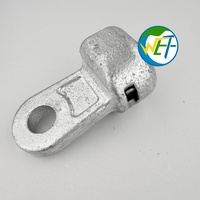 Fitting Isolator Clevis Galvanis Celup Panas untuk Perangkat Keras Saluran Transmisi Udara