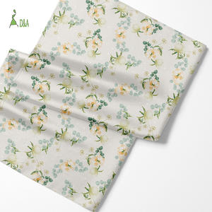 Bunga hijau Satin sutra cetak bernapas anyaman 16m/<span class=keywords><strong>M</strong></span> 100% kain sutra murbei untuk pakaian untuk syal - Product Image 6