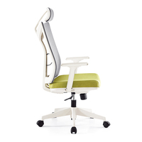 Ensemble de bureau et chaise ergonomiques modernes, réglables en hauteur, en acier inoxydable, pour le bureau à domicile