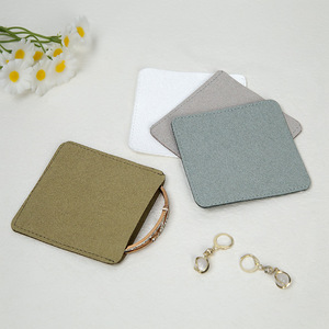 Sacs de rangement pour bijoux en microfibre velours carrés 8x8cm, pochettes anti-poussière pour bagues, matériau en tissu, origine Chine - Product Image 5
