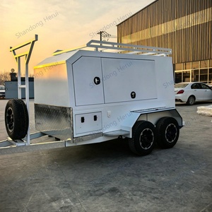 Best Australian Standard Customized Heavy Duty Dual Axle 1990kg Payload Galvanized Steel Aluminium Powder Coated <b>Trailer</b> - Product Image 1