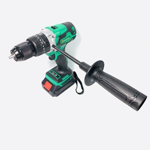 Perceuse à percussion sans fil au lithium à couple élevé, perceuse à main rechargeable sans balais, tournevis multifonctionnel 13 mm - Product Image 1