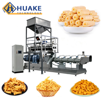 Extrudeuse industrielle à double vis en acier inoxydable pour la production de produits alimentaires sur ligne de transformation