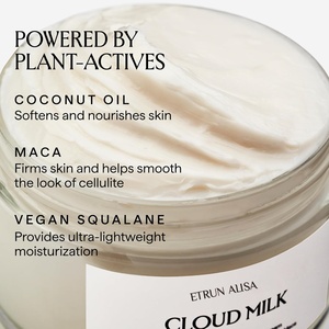 Crema Corporal Reafirmante de Leche de Coco y Maca Etrun, Etiqueta Privada Personalizada, Hidratante de Rápida Absorción para una Piel con Apariencia Más Lisa y Firme - Product Image 5