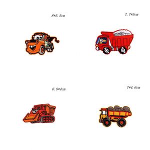 Factory Cheap No Minimum Iron on Plain Thread Embroidery Shop Truck Patch for Boy - Product Image 2