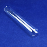 Tube en quartz fondu transparent de haute pureté, résistant à la chaleur, pour équipement semi-conducteur et UV, poli, moulé, soudé, plié, coupé