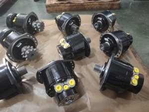 Moteur hydraulique monovitesse Tower MS02 172-255 ml/r en fonte 18 kW 25 MPa pour engins de construction Poclain - Product Image 4