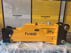 Martillo Hidráulico Silencioso Farsee Parts Fs140B para Excavadoras XE200DA/SY215C/320D2/L/FR200F/SE215-9/ZE200G/319 18-26T - Product Image 2