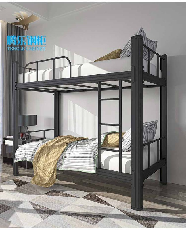 White Metal Bed Double Single Hostel