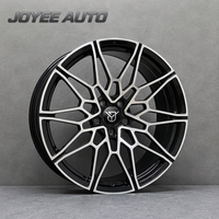 Jantes forgées personnalisées en Y, finition noir brillant usiné, 17-24 pouces, 5x112 5x114.3 5x120 pour BMW X5 Audi Q7 Mercedes GLE
