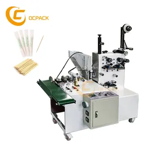 Factory wood chopstick paper bag chopsticks toothpick packing machine company