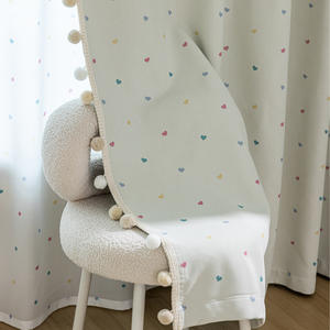 <span class=keywords><strong>Tende</strong></span> oscuranti stampate a forma di cuore per la <span class=keywords><strong>stanza</strong></span> dei bambini <span class=keywords><strong>tende</strong></span> corte per la <span class=keywords><strong>stanza</strong></span> dei bambini - Product Image 3