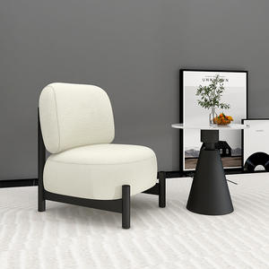 Sillón de Tela Moderno, Forma Redonda, Pintura a Base de Agua, Completamente Equipado para Sala de Estar, Balcón y Hogar - Product Image 1