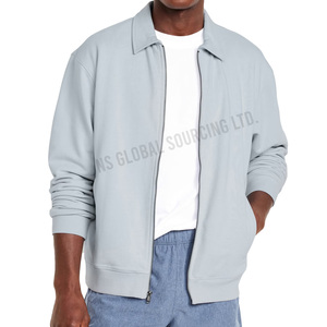 Elegante chaqueta de rizo de punto para hombres hecha a mano para la comodidad y durabilidad diarias en entornos urbanos modernos Aventuras al aire libre - Product Image 1