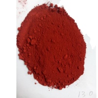 Pigments inorganiques industriels de poudre de pigment rouge d'oxyde de fer de prix usine
