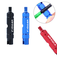 Outil multifonctionnel de démontage de valve de vélo, outil de réparation de vélo pour valve Schrader et Presta