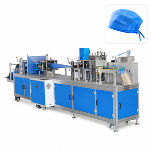 Máquina Automática para Hacer Gorros de Ducha/Cubiertas para el Cabello con Clip de Plástico y Marco de Aluminio de 3 Tamaños, Uso Hospitalario - Product Image 1