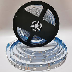 Thông minh LED Strip Lights <span class=keywords><strong>12V</strong></span> 16.4ft Wifi đèn LED làm việc với Alexa và Google trợ lý App 5050 30D <span class=keywords><strong>RGB</strong></span> đèn dải - Product Image 4