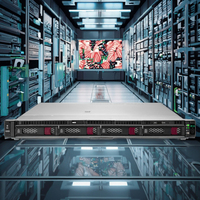 Penyimpanan Ssd Nvme cepat prosesor Intel Xeon Ddr5 memori kompak 1u Hpe Proliant Dl320 Gen12 Hpe Rackmount Server