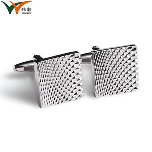 Camisa de Manga Larga de Buena Calidad con Logotipo Grabado en Relieve, Efecto Irregular, Mancuernillas Cuadradas para Hombre - Product Image 6