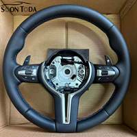 Volant de voiture en cuir pour BMW F07 F30 F10 F12 F15 F16 F34 F35 F36 F38 F20 F22 F25 F26 F32 F80 M3 M5 E70 E71 E90 E91