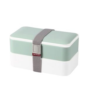 Bento box Japan style 2-layer lunch box with air tight leakproof 1200ml best seller OEM lunchboxes for gift Cncrown original