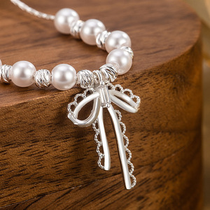 Lote de 30 Collares de Plata 925 para Mujer – Estilos de Cadena Mixtos (Cable, Cuerda, Figaro) – Hipoalergénicos al por Mayor - Product Image 1