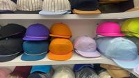 Casquette de baseball à 5 panneaux à séchage rapide, style ethnique sportif, avec sangle sous le menton, visière plate, couleur unie, style japonais