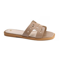 Chaussures pour femmes, pantoufles respirantes antidérapantes plates à enfiler, été, logo personnalisé, OEM, vente en gros pour les boutiques américaines et européennes, dropshipping