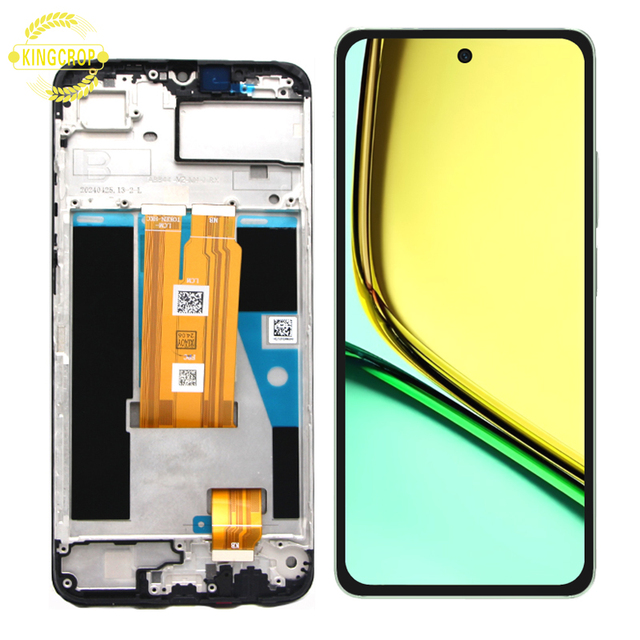 Mobile Phone LCDs for Realme C67 C65 5G C63 C55 C51S C35 C33 C30S C25Y C21Y C17 C15 C12 C11 4G Touch Screen Display Repair Parts