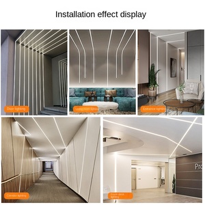Profilé en aluminium de qualité supérieure, éclairage linéaire, bande lumineuse LED pour la décoration - Product Image 2