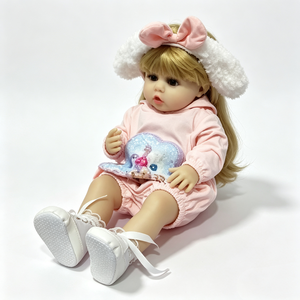 Customized Reborn Unisex Baby <b>Doll</b> Lifelike Realistic Toddler <b>Doll</b> Spandex Material PP Cotton Filling 31-50cm Kids Pretend <b>Play</b> - Product Image 6