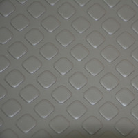 Rouleau de revêtement de sol en vinyle PVC personnalisé, noir et blanc, imperméable, pour tapis d'intérieur automobile