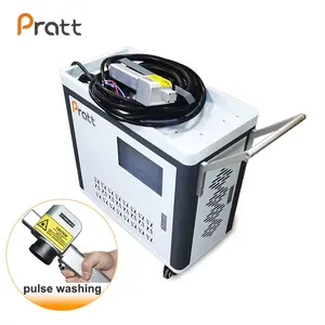 100W 200W 300W Raycus IPG Pulse Laser Source Handheld Fiber Laser Cleaning Machine