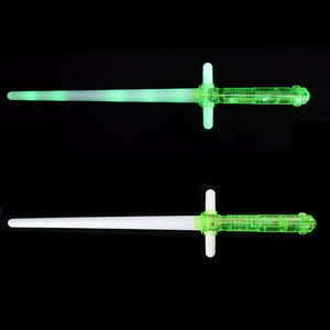 Espada láser <span class=keywords><strong>LED</strong></span> para niños, varita mágica iluminada, juguete cruzado intermitente largo electrónico para niños, ¡Idea de regalo mágica! - Product Image 3