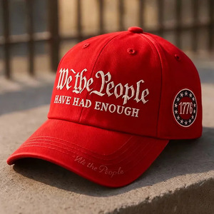 Cappellino Vintage per il 250° Anniversario degli USA con Scritta 'We the People Have Had Enough' - Product Image 3