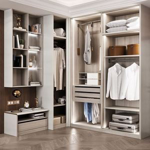 Service de conception d'<span class=keywords><strong>armoire</strong></span> pour un couple, vêtements pour enfants, boutique bleue, style français, gris vert, MDF haute brillance, <span class=keywords><strong>maison</strong></span> aux Émirats arabes unis, au Maroc - Product Image 2