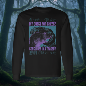 Maglietta a maniche lunghe giapponese My Quest For Cheese Rat - Product Image 3