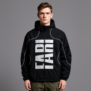 Giacca Invernale Spessa Nera Parka Uomo Collo Di Pelliccia Con Cappuccio Cappotti Parka Streetwear Uomo Hip Hop Lungo Caldo Giacca A Vento Cappotti WJ091 / Parka - Foto 12