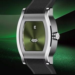 Montre automatique mécanique de luxe pour homme, nouvelle collection, avec affichage des heures sautantes, verre saphir, acier inoxydable, Reloj Hombre - Product Image 4