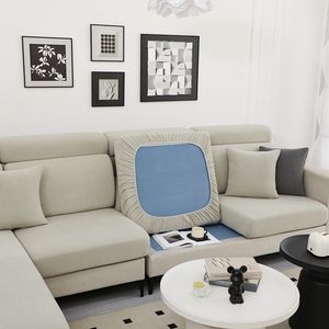Vente chaude Designer Salon L Forme 7 Places Spandex Meubles Protecteur Stretch Élastique Coin Daim Velours Canapé Couverture - Product Image 2