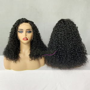 Hermosas Ondas Pixie Curl 360 Lace de 18 Pulgadas, Cabello Humano SDD, Color Natural - Product Image 1