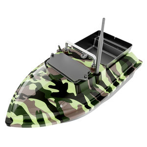 V050 tangki umpan besar tunggal murah perlengkapan baterai ganda perahu umpan pancing RC untuk kontrol pelayaran kecepatan tetap 500M - Product Image 2