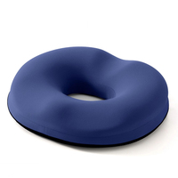 Coussin de siège en mousse à mémoire de forme Donut avec grand coccyx tissé Technics Soulagement de la douleur pour les hémorroïdes Prostate Grossesse
