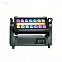 Barre de lumière LED mobile STSLITE-500W RGBW CW, étanche IP65, 14+21 segments, lumière stroboscopique et wash contrôlable pour événements et concerts en extérieur