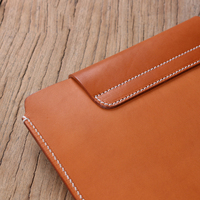 Funda de Piel para Portátil de 13, 14 y 15 Pulgadas con Logotipo Personalizado, Funda para Ordenador Ultrafina Multifuncional de PU para Macbook, iPad