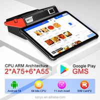 NORYOX Vente en gros NB11T Tablette PC 11 pouces Terminal de point de vente et de paiement POS 4G Android 14 Systèmes Tactile Caisse enregistreuse pour petites entreprises